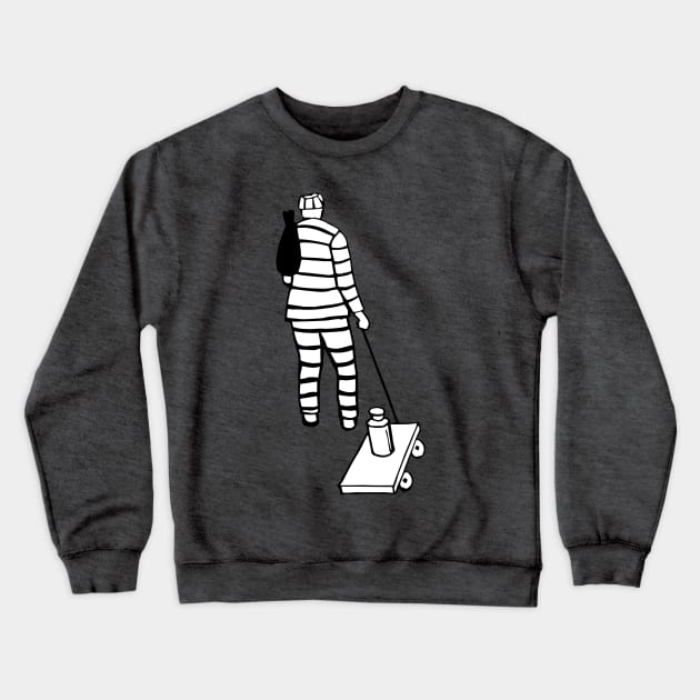 Prisoner Crewneck Sweatshirt by haycitydesign